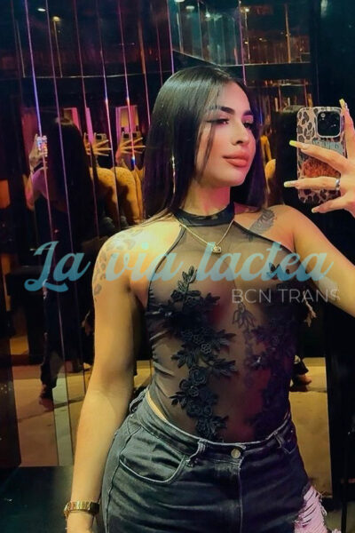 Perla masajista travesti en barcelona